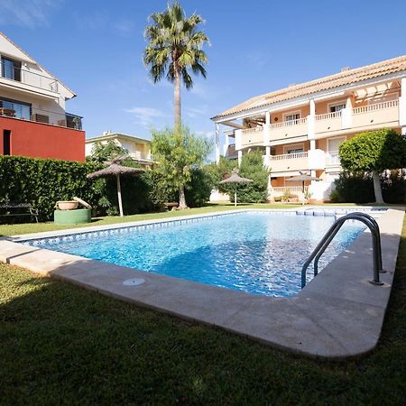 Javea Terraza + Piscina + Vistas Al Mar Platja de Larenal Exteriör bild