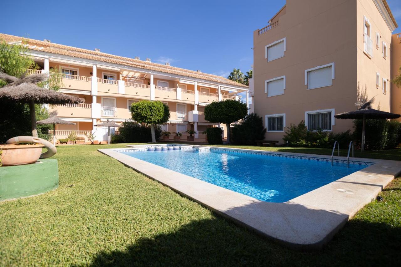 Javea Terraza + Piscina + Vistas Al Mar Platja de Larenal Exteriör bild